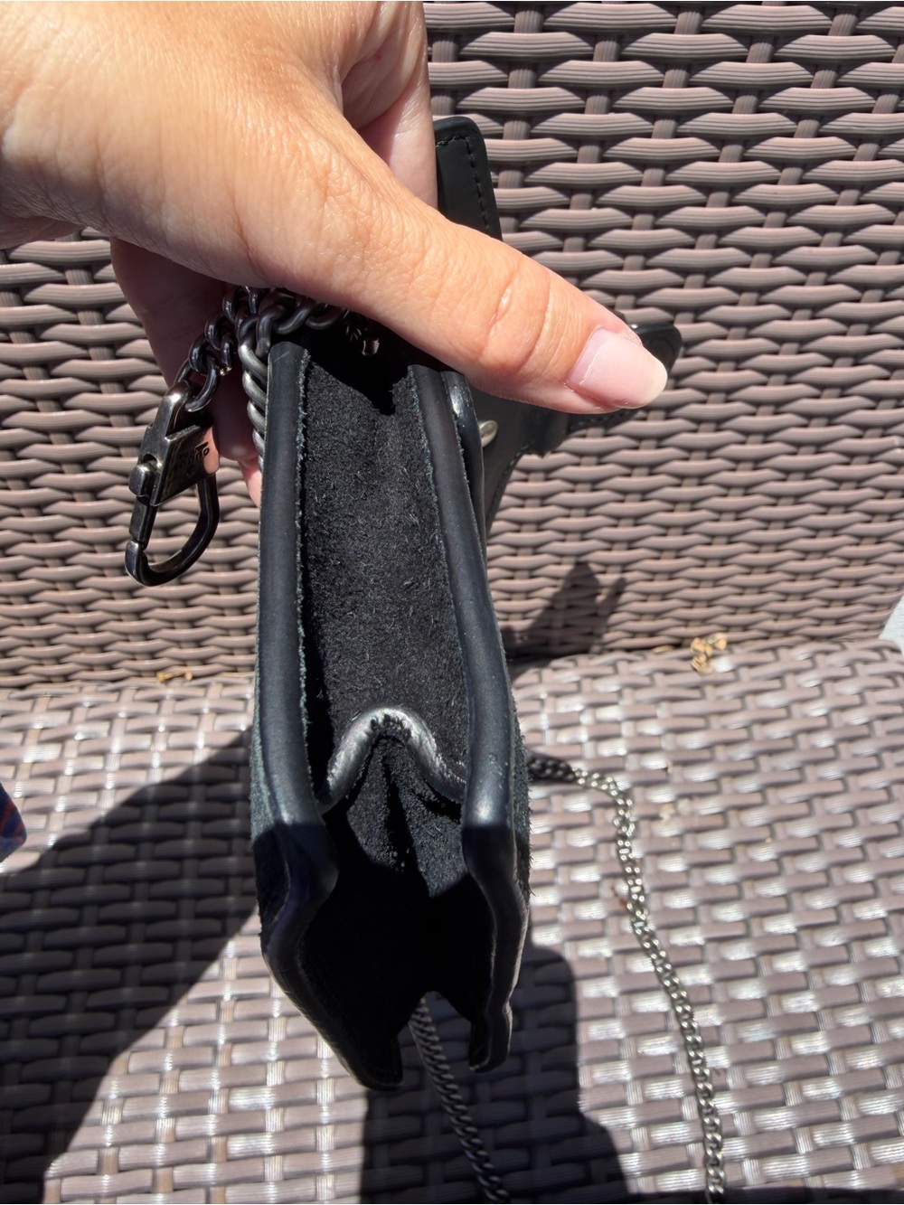 Gucci Suede Super Mini Dionysus Shoulder/crossbody Bag in Black - Picture 9 of 14